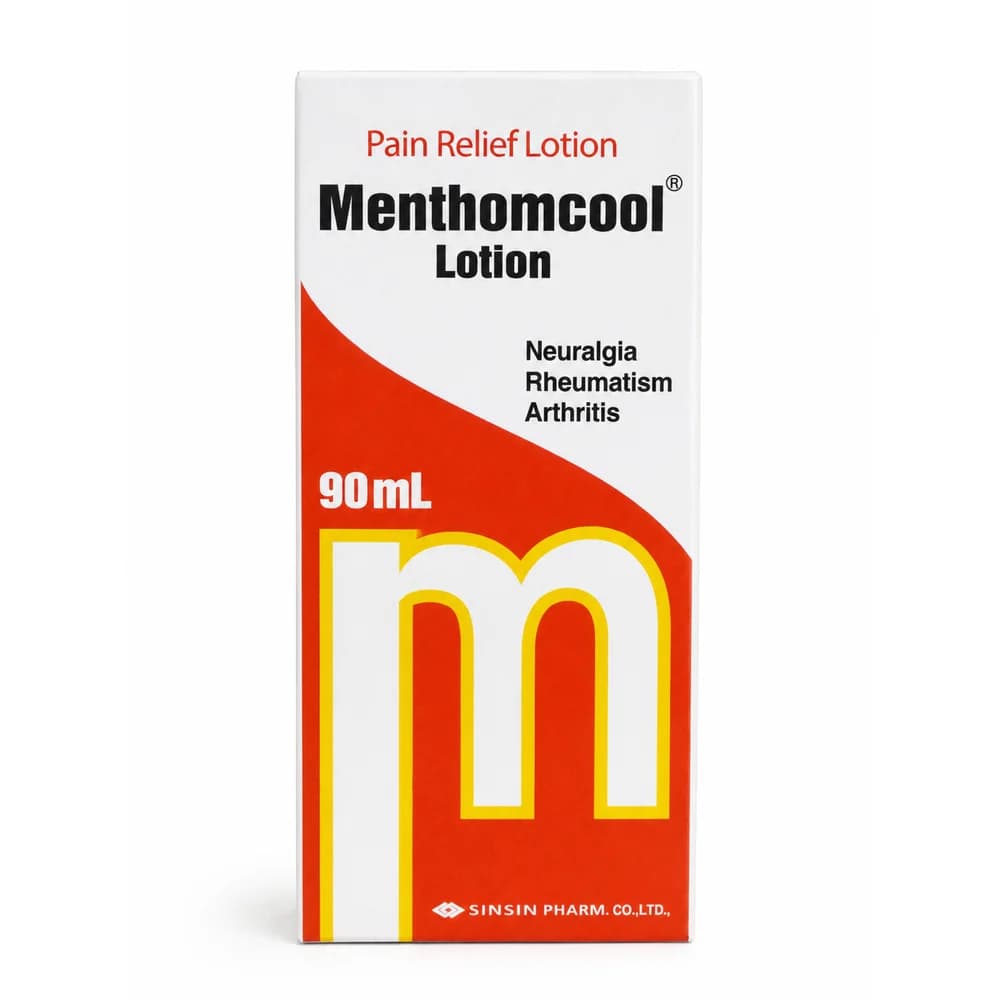 Menthomcool Lotion Methyl salicylate 10% / L-menthol 3% / DL-camphor 2.5%
