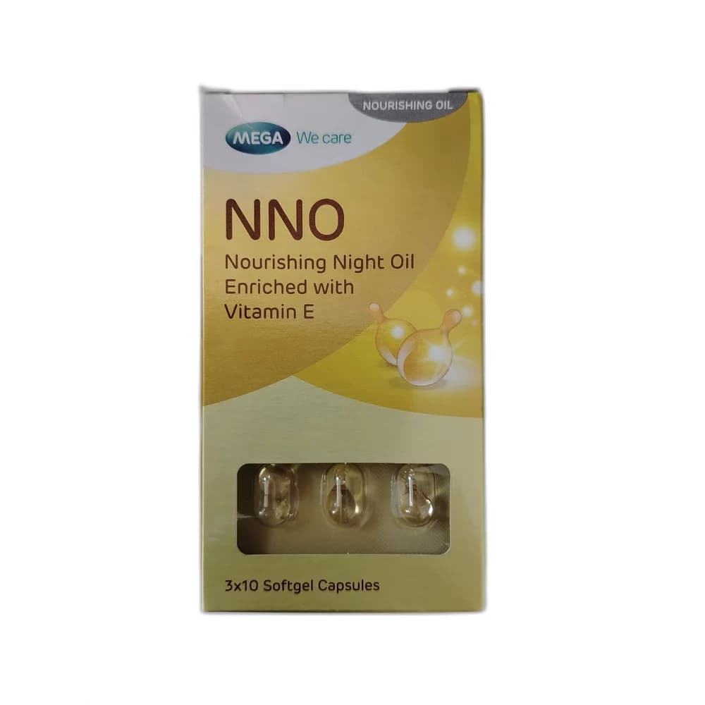 NNO Jojoba Oil 85.80 mg + Vitamin E 4.70 mg per softgel