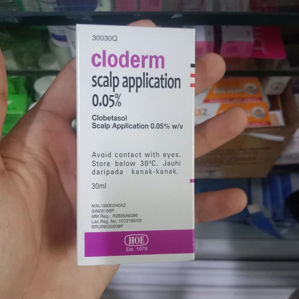 Cloderm Scalp Application Clobetasol scalp application 0.05% w/v