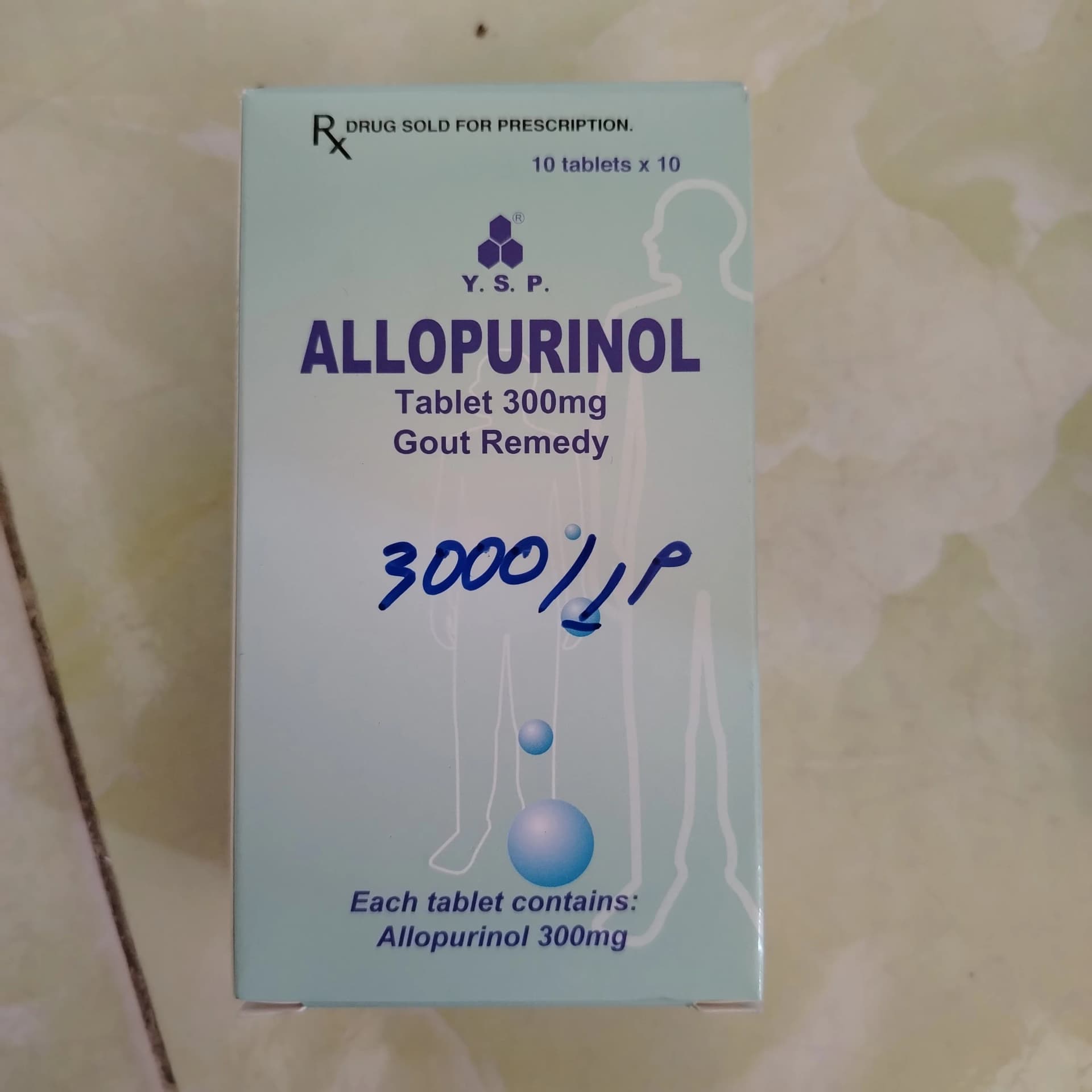 Allopurinol YSP 300 mg