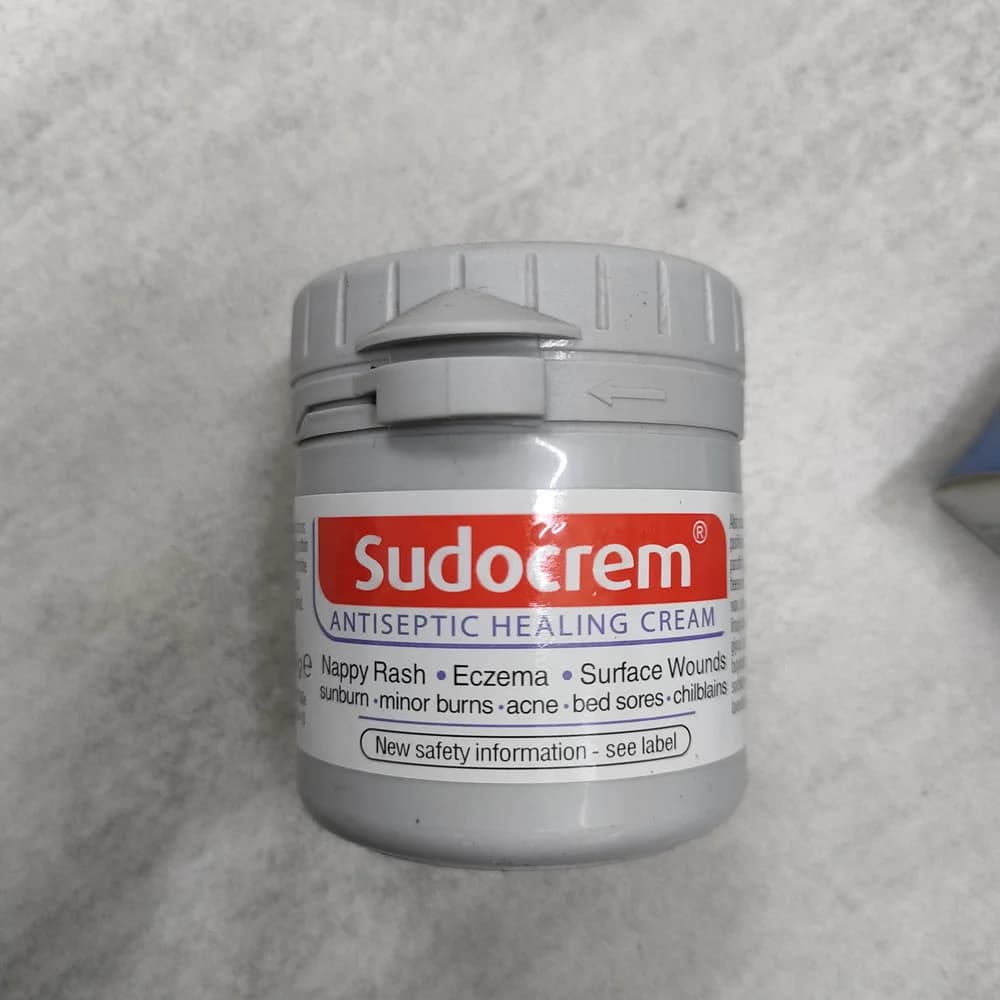 Sudocrem Antiseptic Healing Cream 125g Topical antiseptic healing cream, 125 g jar
