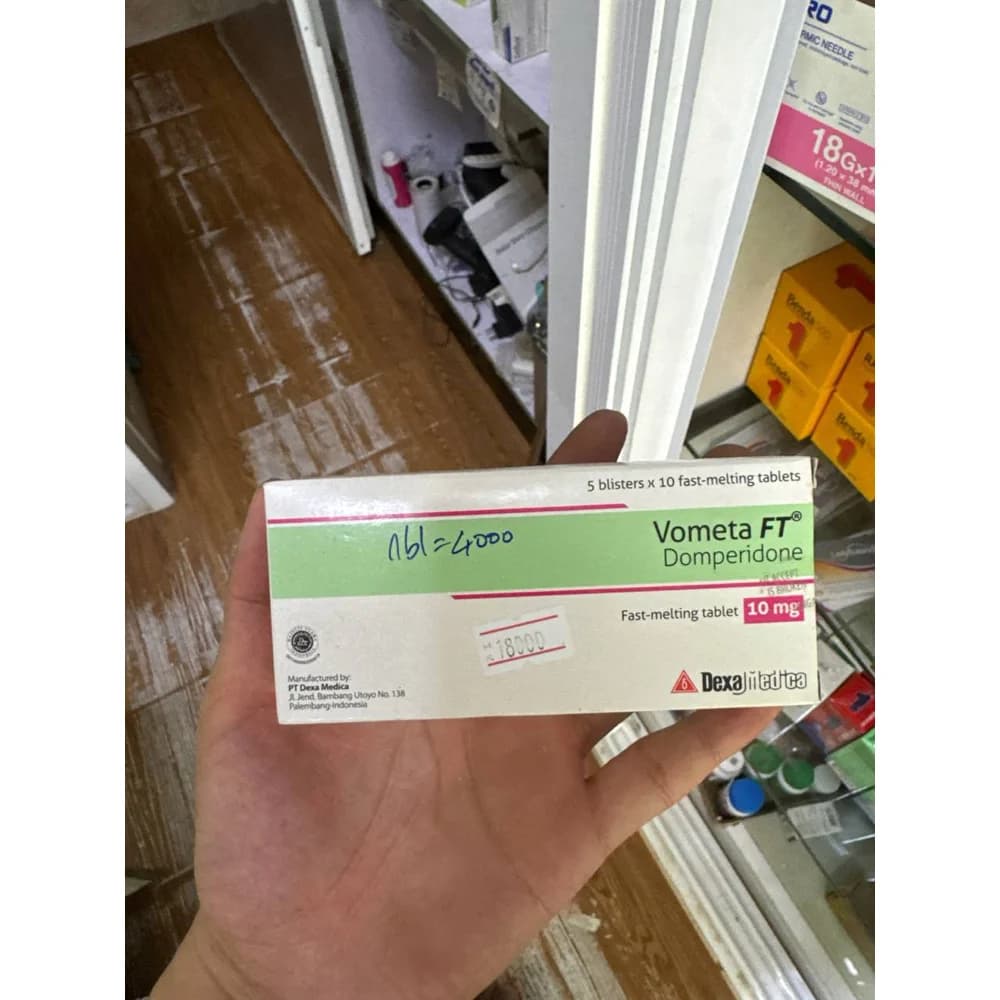 Vometa FT Domperidone 10 mg fast-melting tablets