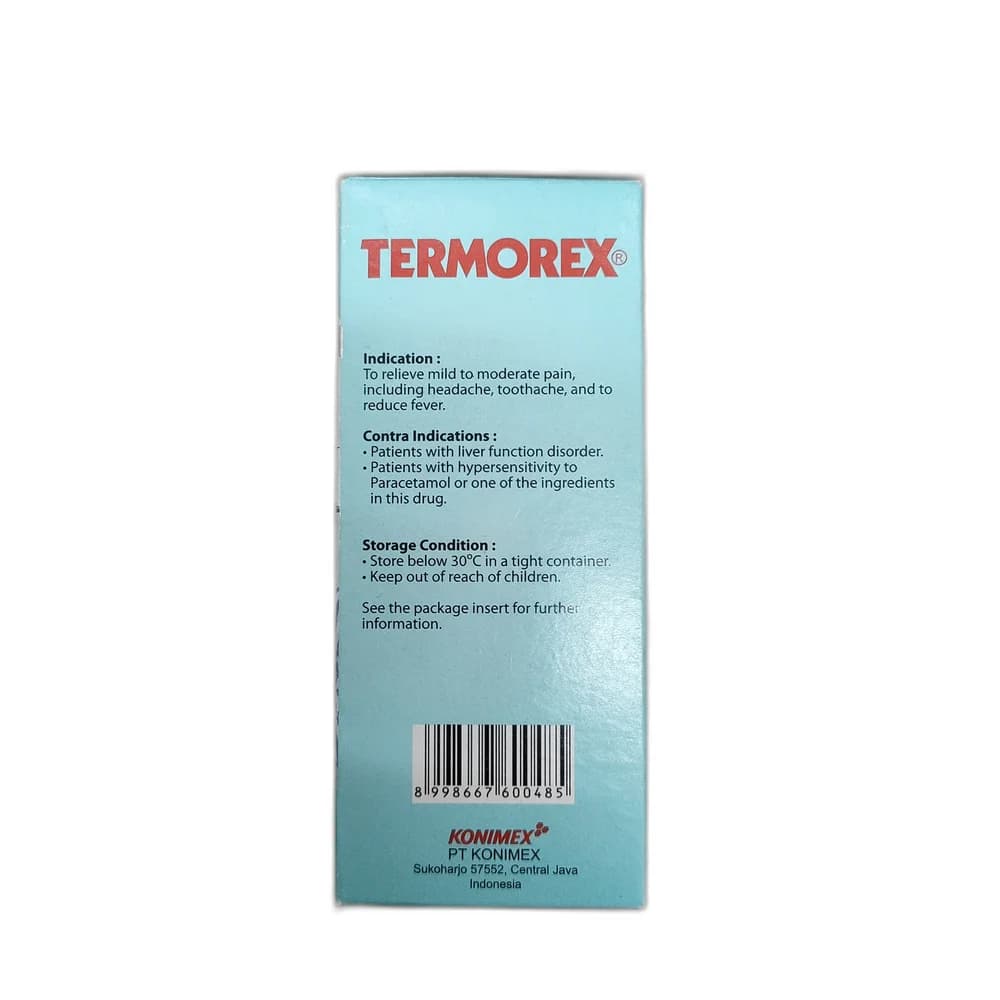 Termorex 160 mg / 5 ml