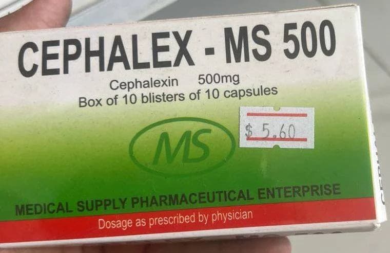 CEPHALEX-MS 500 Cephalexin 500mg