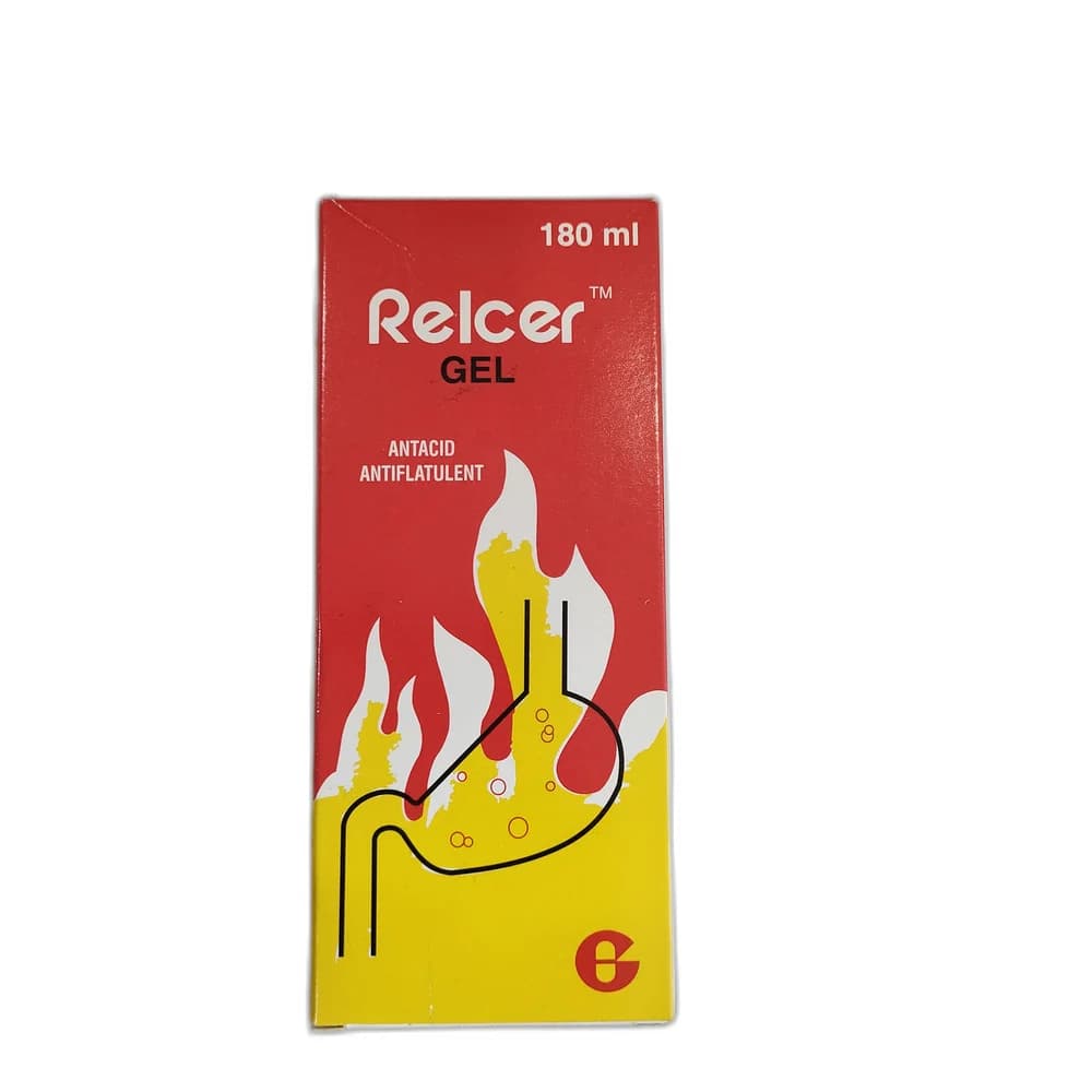 Relcer Gel 365 mg / 80 mg / 100 mg / 400 mg per 5 ml