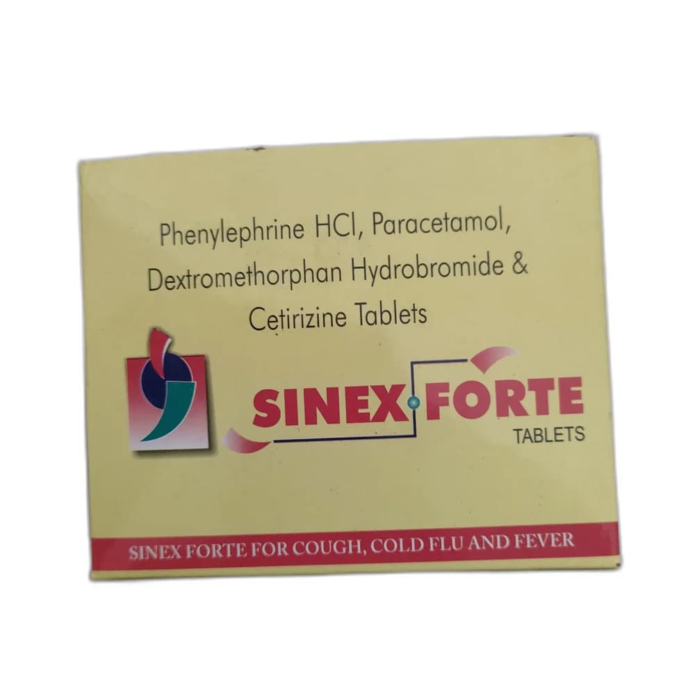 Sinex Forte 5 mg / 500 mg / 10 mg / 5 mg