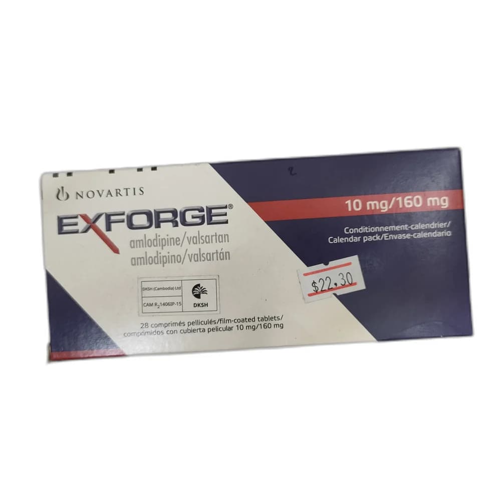 Exforge 10 mg / 160 mg