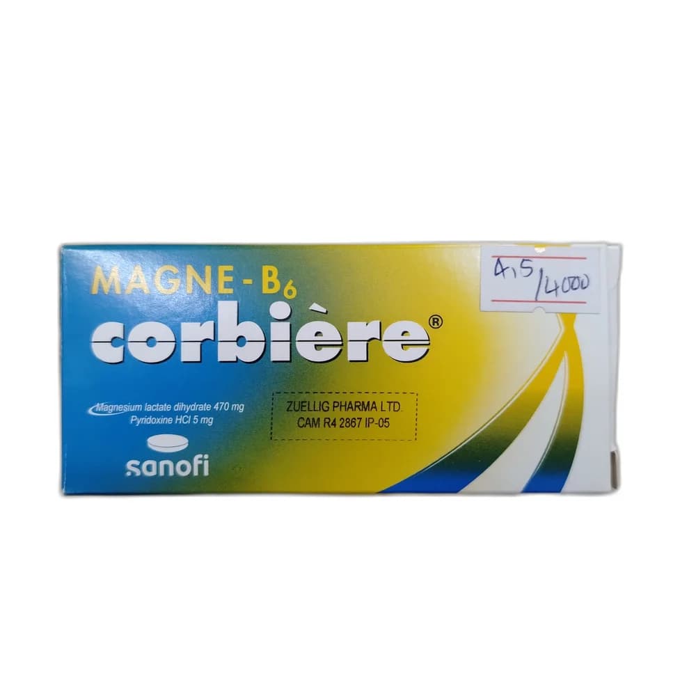 Magne-B6 Corbière 470 mg / 5 mg