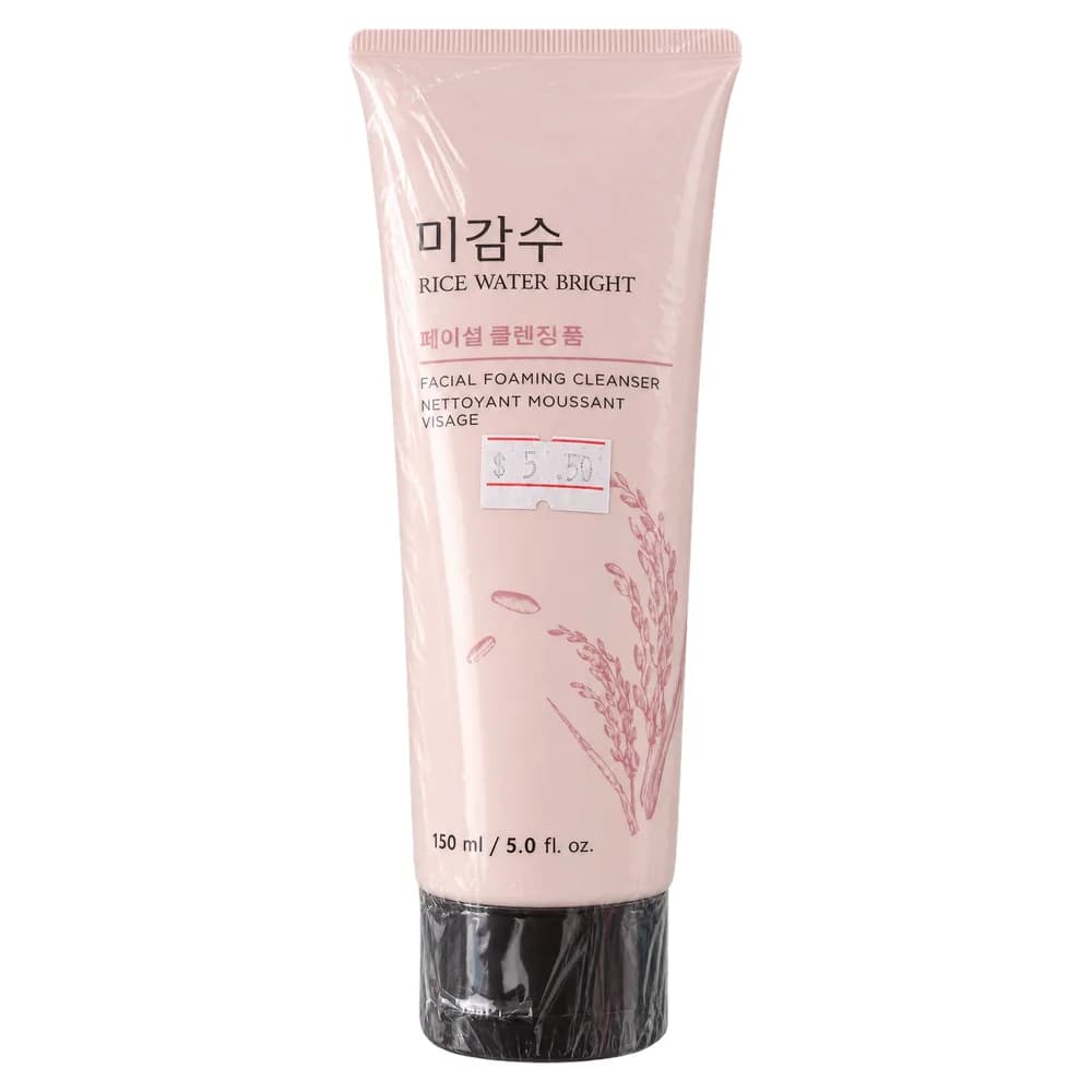 The Face Shop Rice Water Bright Facial Foaming Cleanser 150ml 150 mL