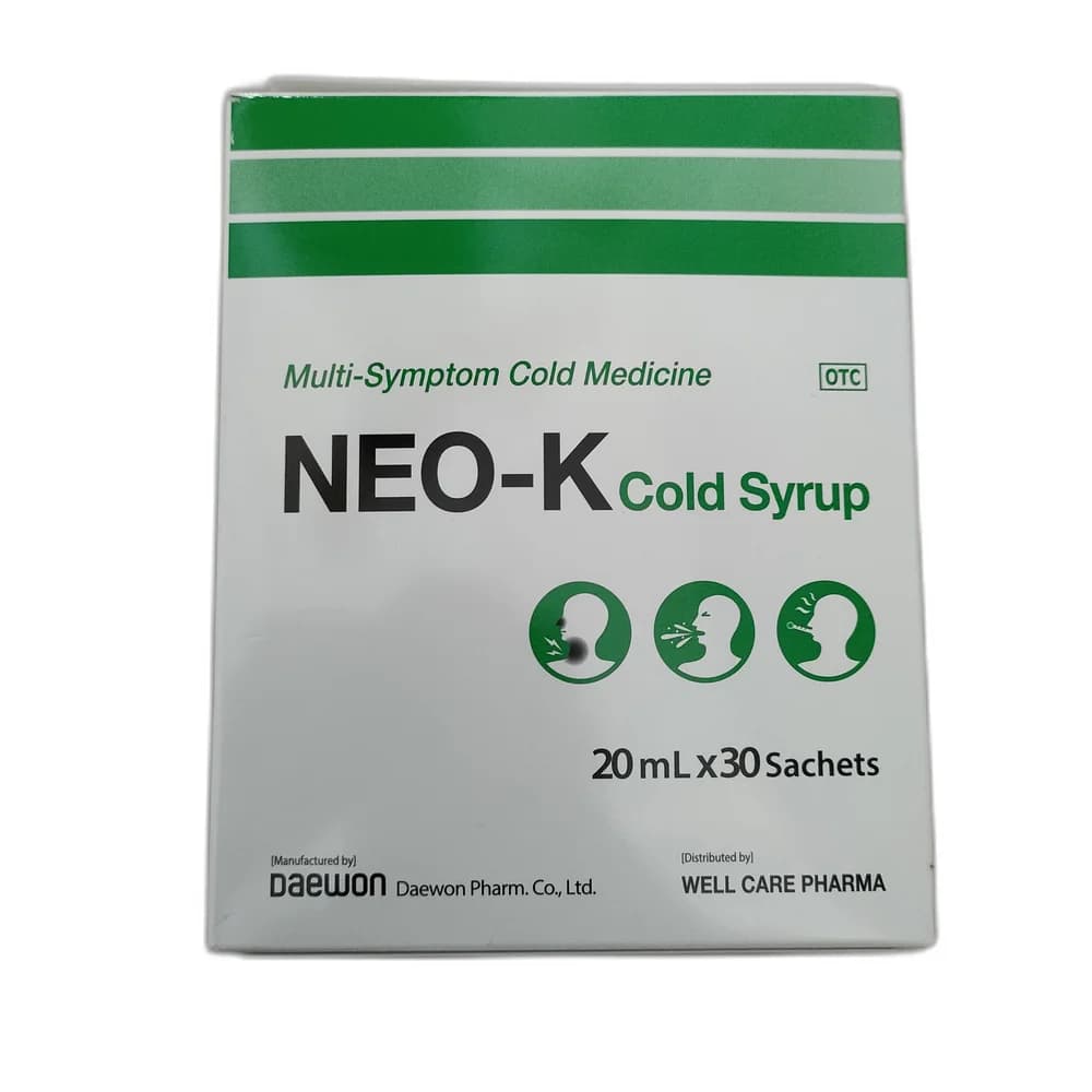 NEO-K Cold Syrup 20 mL sachet