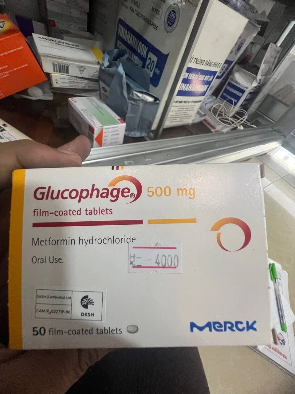 Glucophage 50 tablets