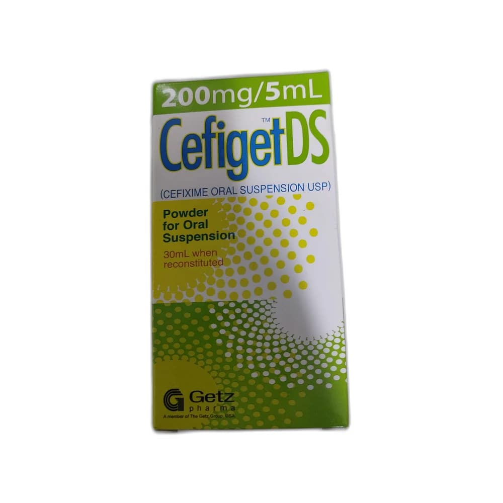 Cefiget DS 200 mg / 5 ml