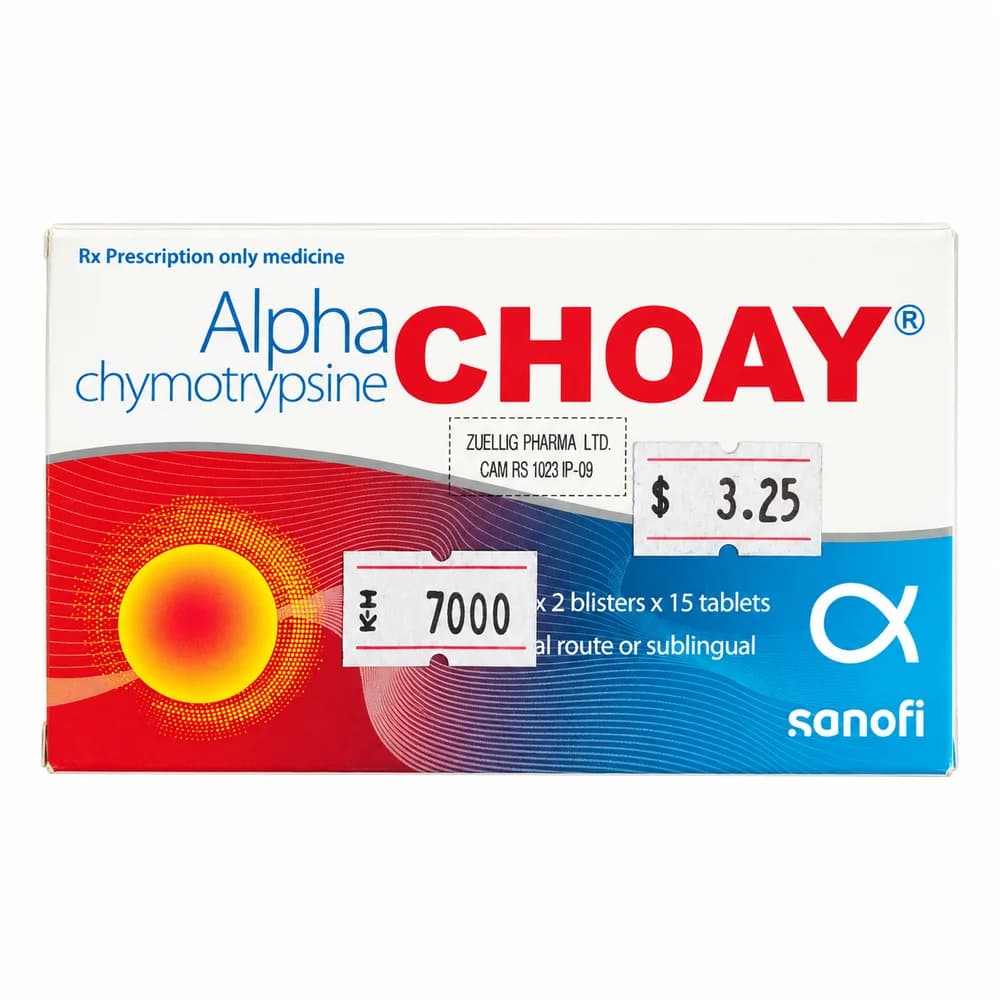 Alpha Choay 4.2 mg (21 microkatals) per tablet