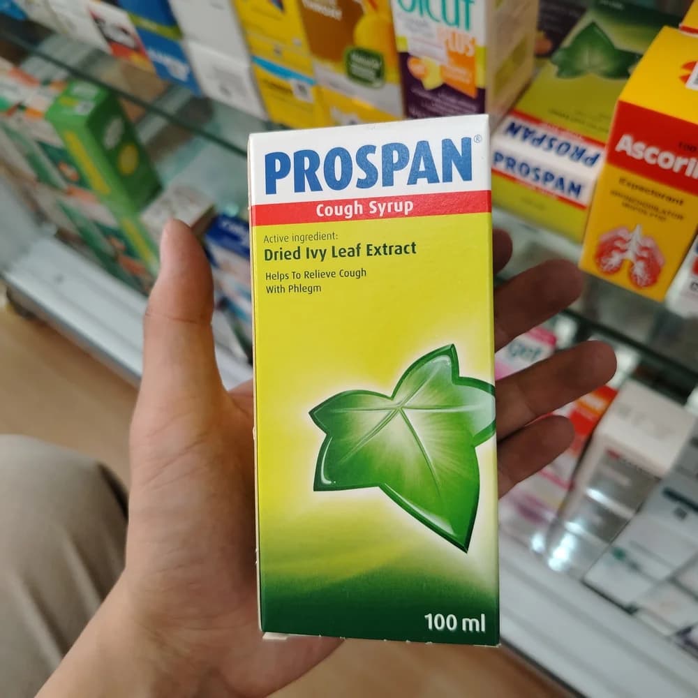 Prospan 0.7 g/100 ml dried ivy leaf extract