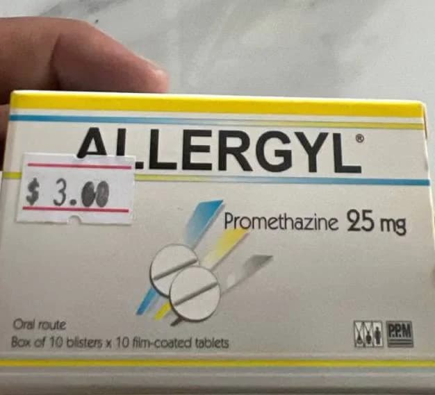 AI.LERGYL Promethazine 25mg