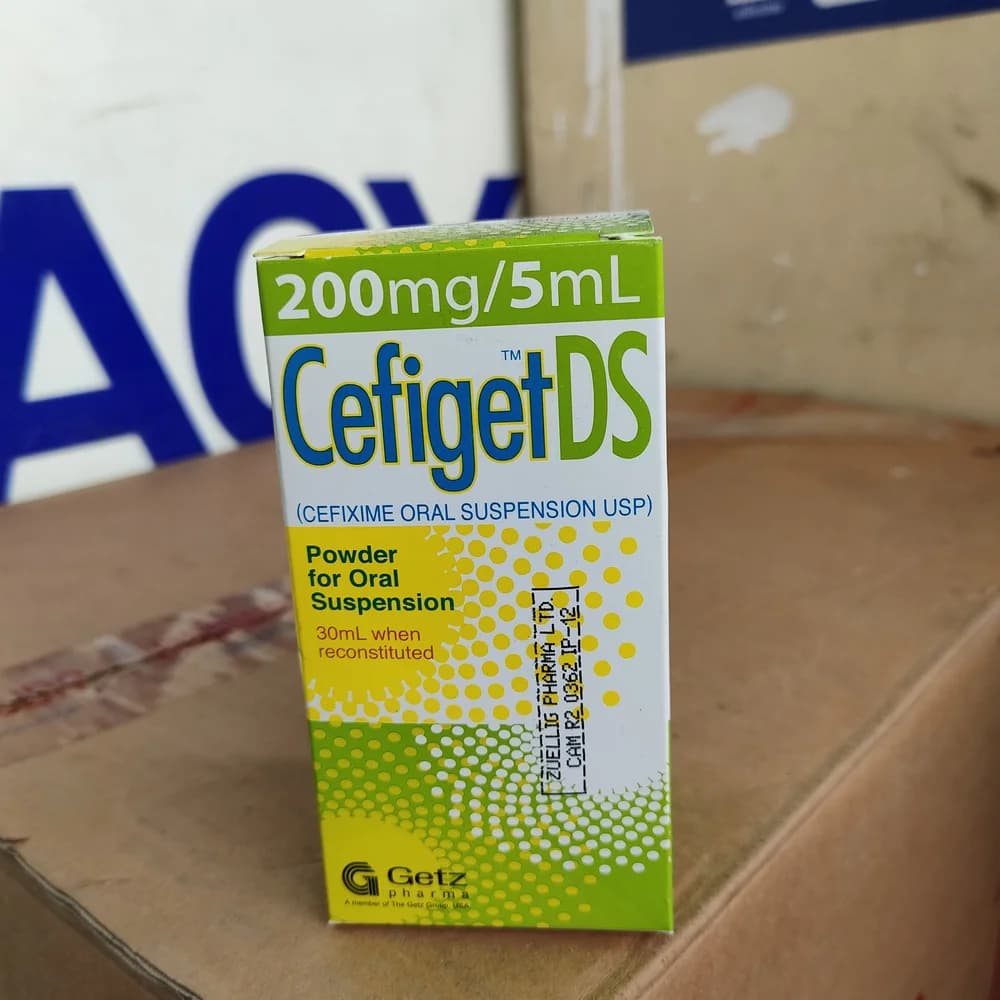 Cefiget DS 200 mg/5 mL