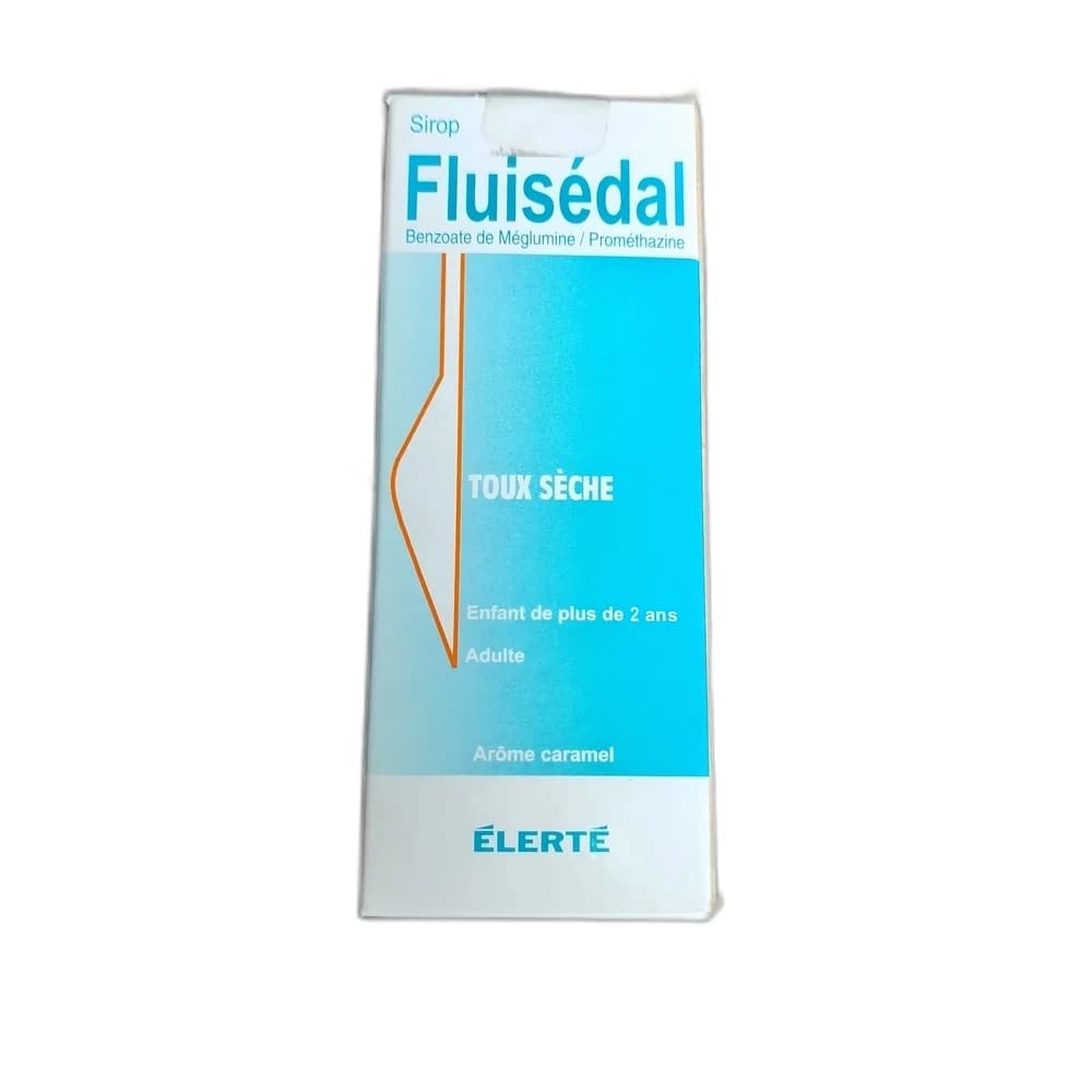 Fluisédal Meglumine benzoate 130 mg + Promethazine 3.6 mg / 5 ml