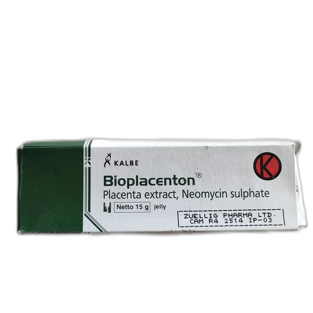 Bioplacenton 15g Placenta extract 10%, Neomycin sulphate sulphate 0.5%,