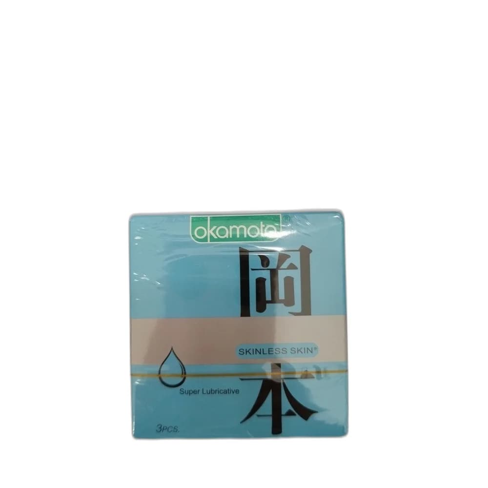 Okamoto Skinless Skin Super Lubricative 53 ± 2 mm width / 185 ± 7 mm length