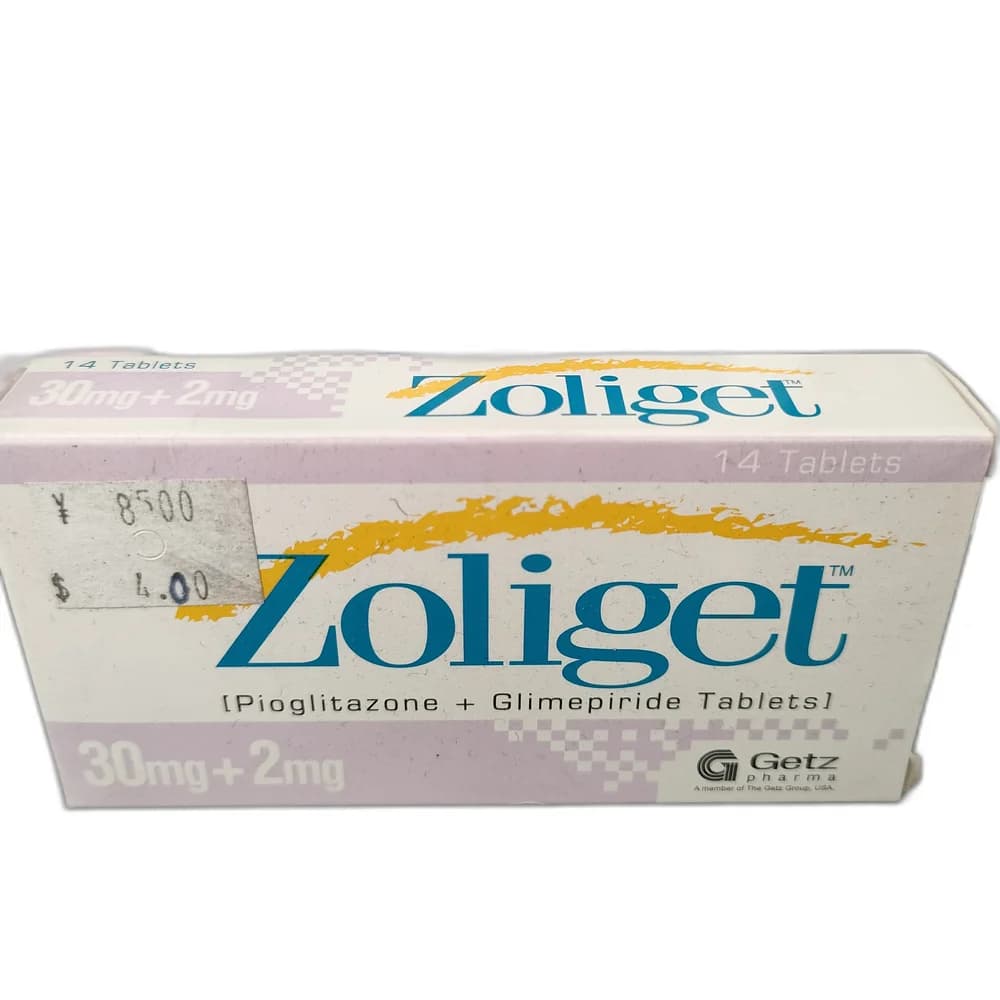 Zoliget 30 mg / 2 mg