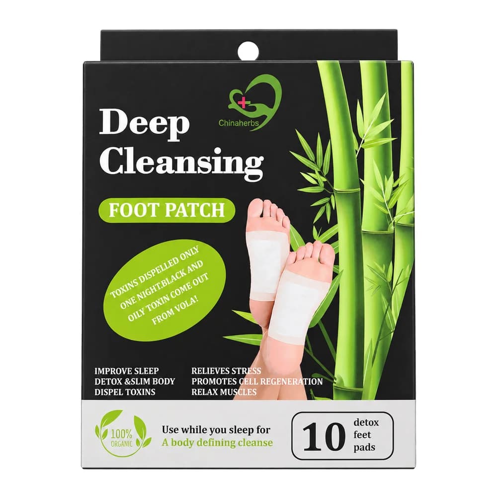 Chinaherbs Deep Cleansing Foot Patch 10 pads
