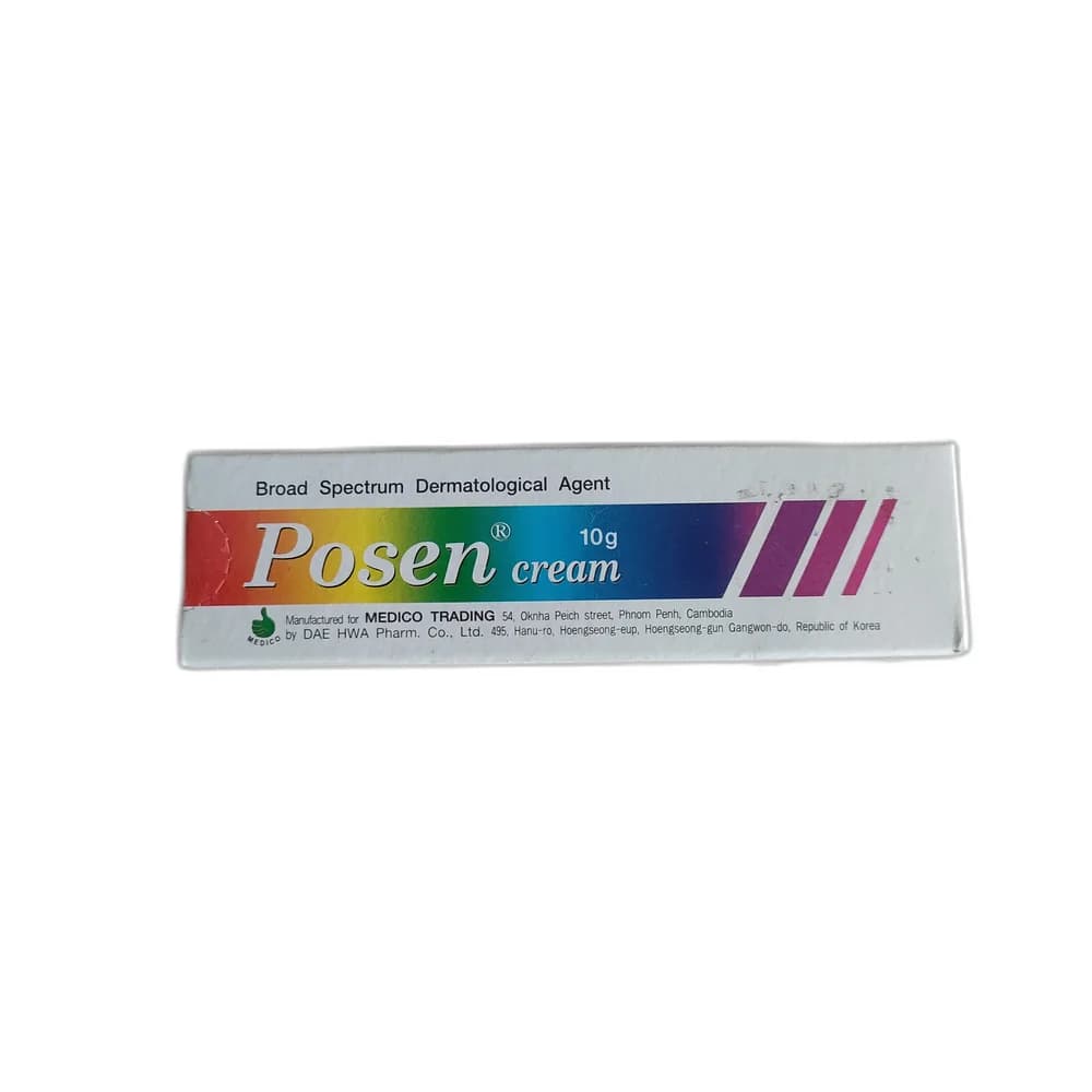 Posen 0.64 mg/g + 10 mg/g + 1 mg/g