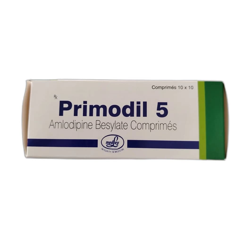 Primodil 5 Amlodipine 5 mg