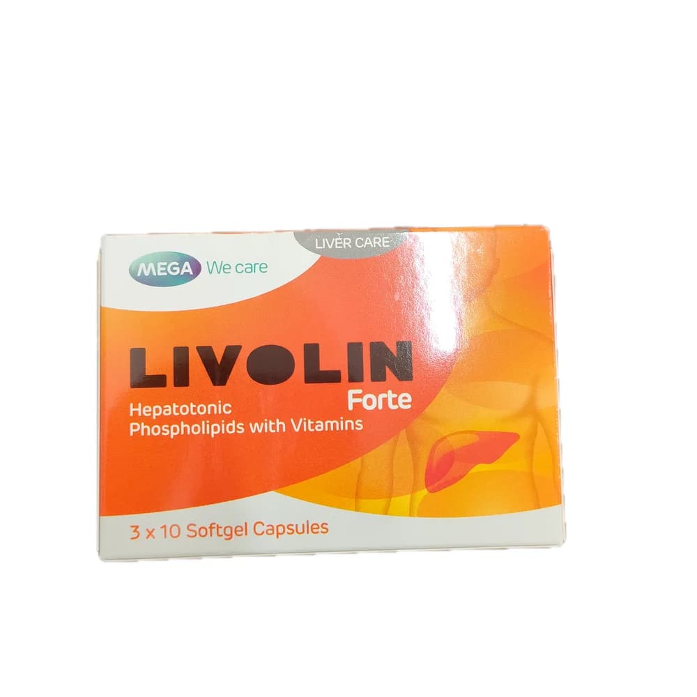 Livolin Forte 300 mg / 10 mg / 6 mg / 10 mg / 10 mcg / 30 mg / 10 mg