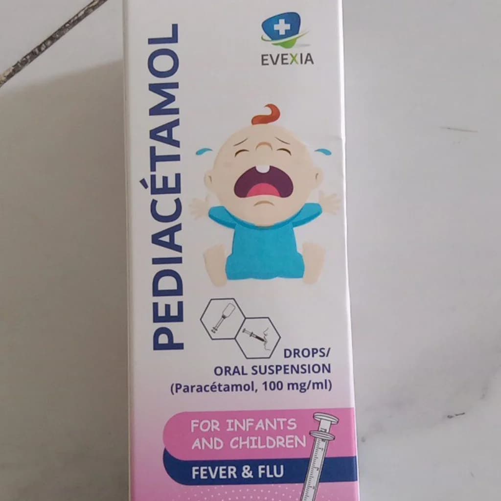 Pediacétamol 100 mg/ml