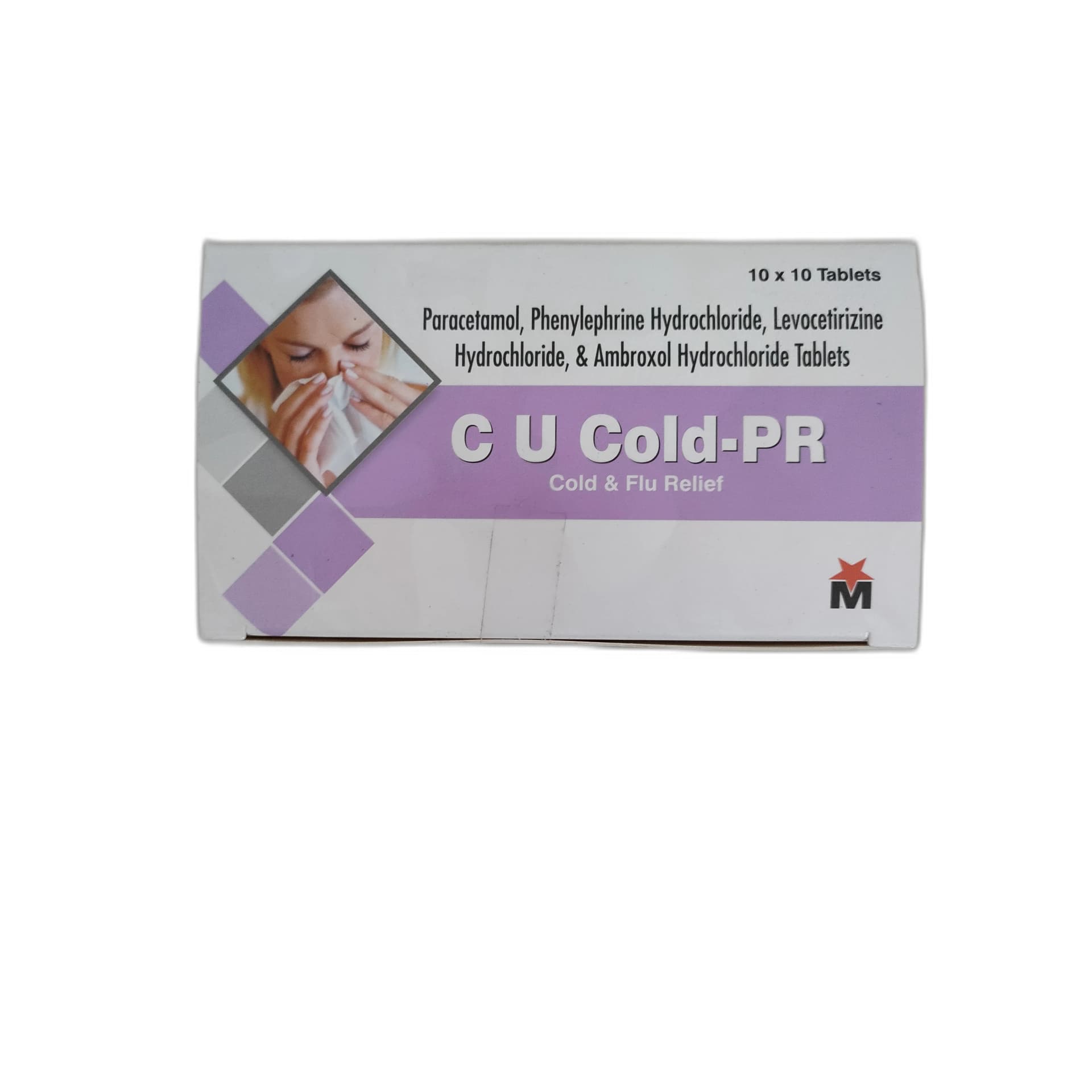 C U Cold-PR 500 mg / 5 mg / 5 mg / 30 mg