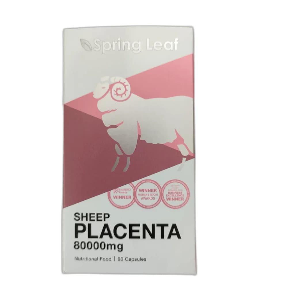Spring Leaf Sheep Placenta 80000 mg
