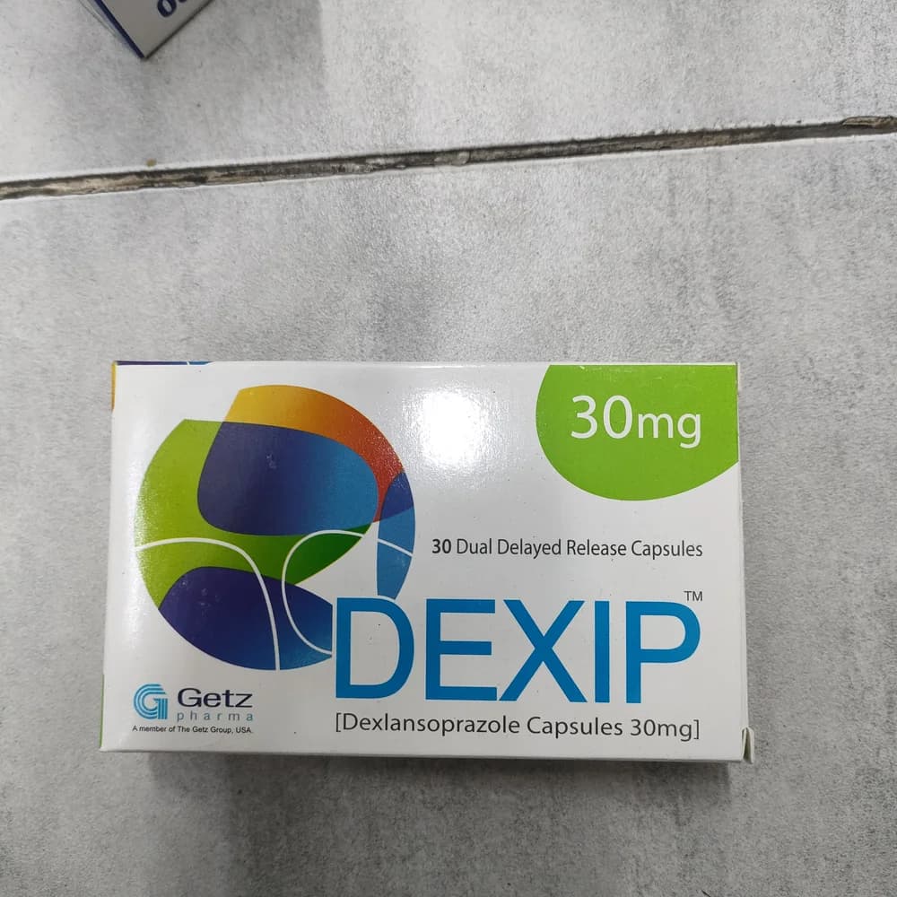Dexip 30mg Dexlansoprazole 30 mg per dual delayed release capsule