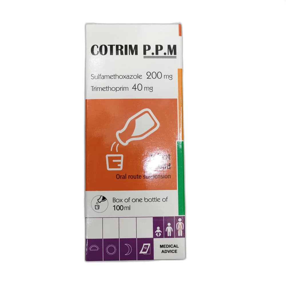 Cotrim P.P.M 200 mg / 40 mg per 5 ml