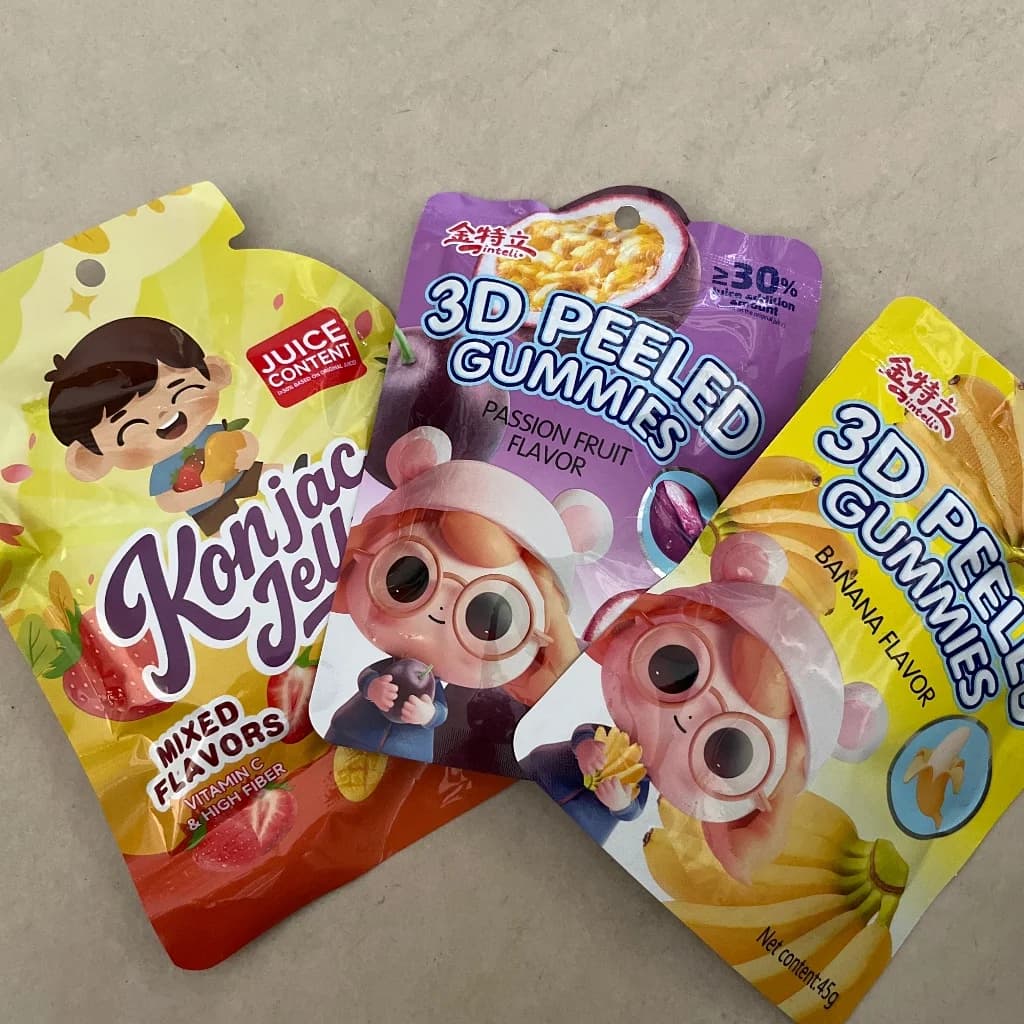 3D peeled gummies  45g 