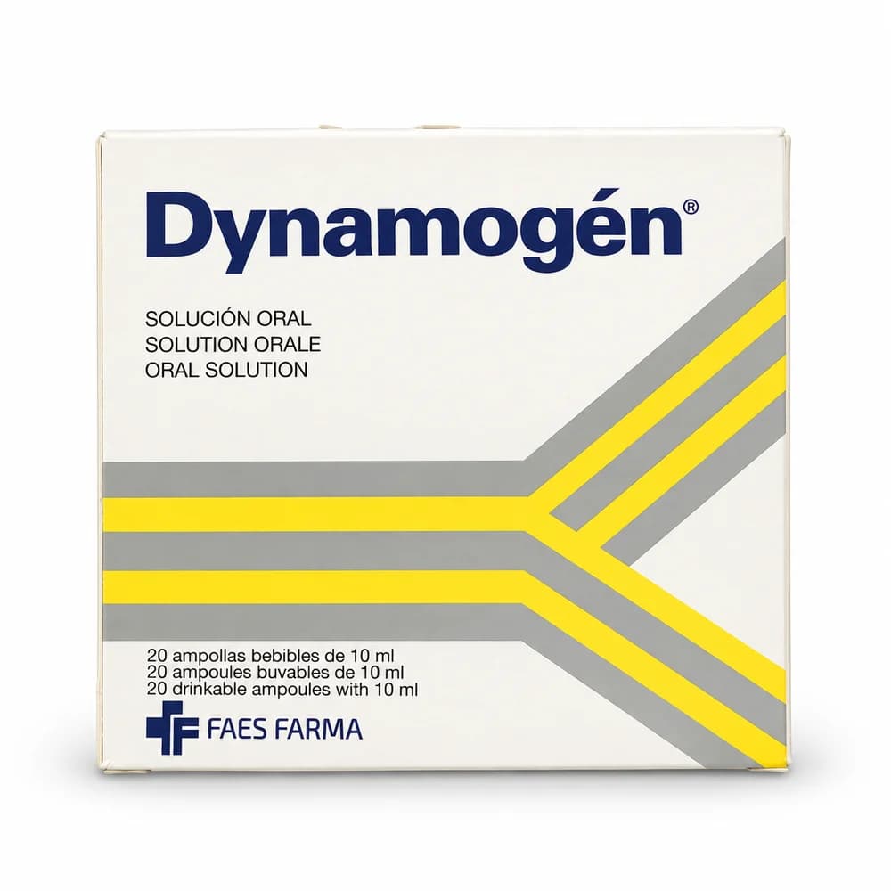 Dynamogen Cyproheptadine alpha-ketoglutarate 3 mg / arginine aspartate 1 g per 10 ml ampoule