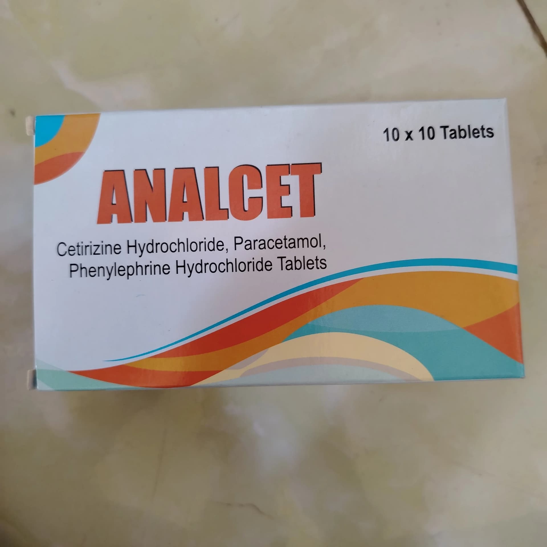 Analcet 5 mg / 500 mg / 5 mg