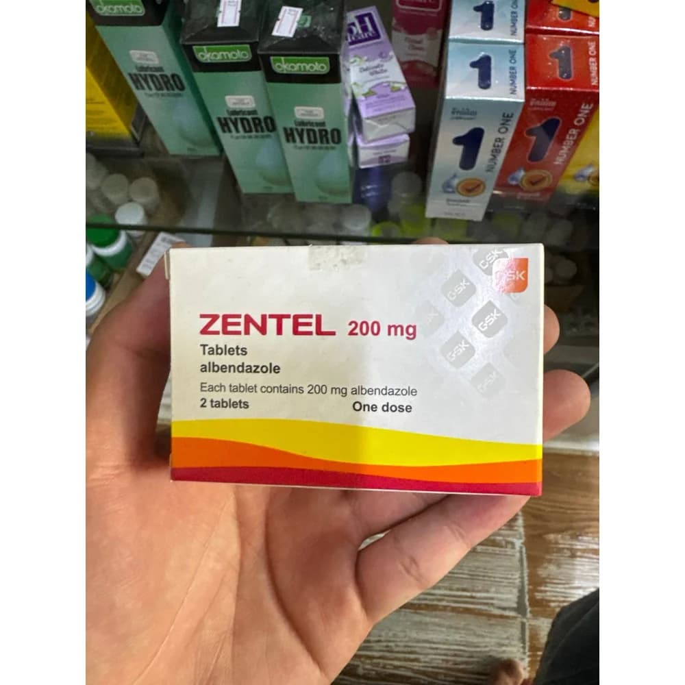 Zentel Albendazole 200 mg
