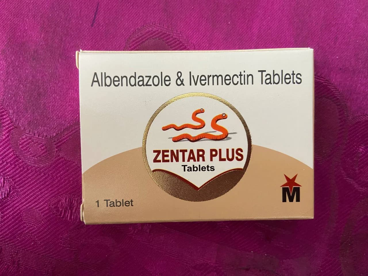 Zenta plus Albendazole 400mg + Ivermectin 6mg