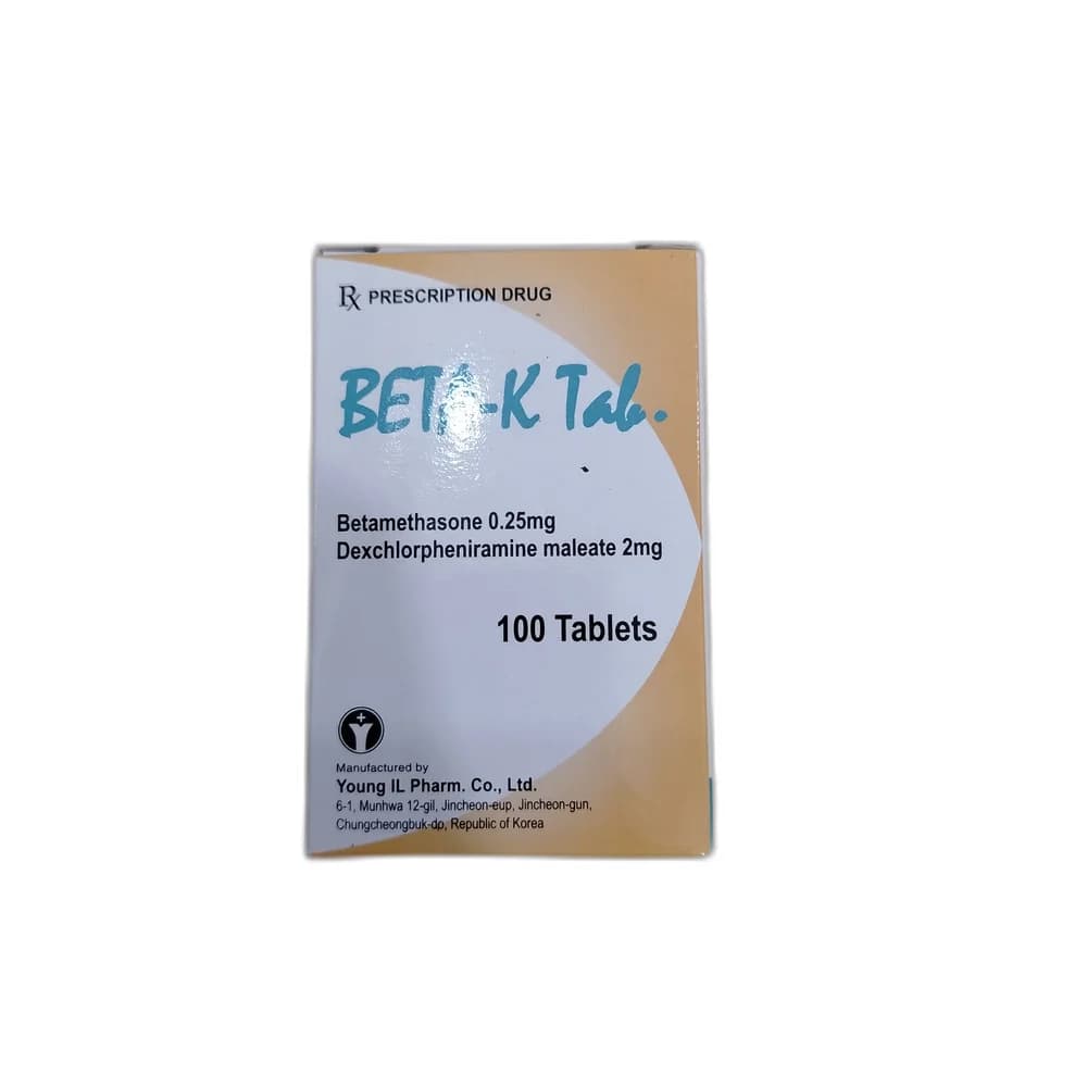 Beta-K 0.25 mg / 2 mg