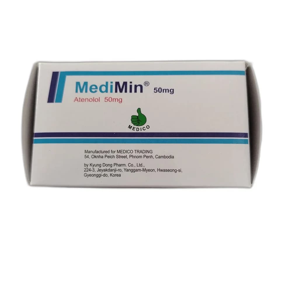 MediMin Atenolol 50 mg