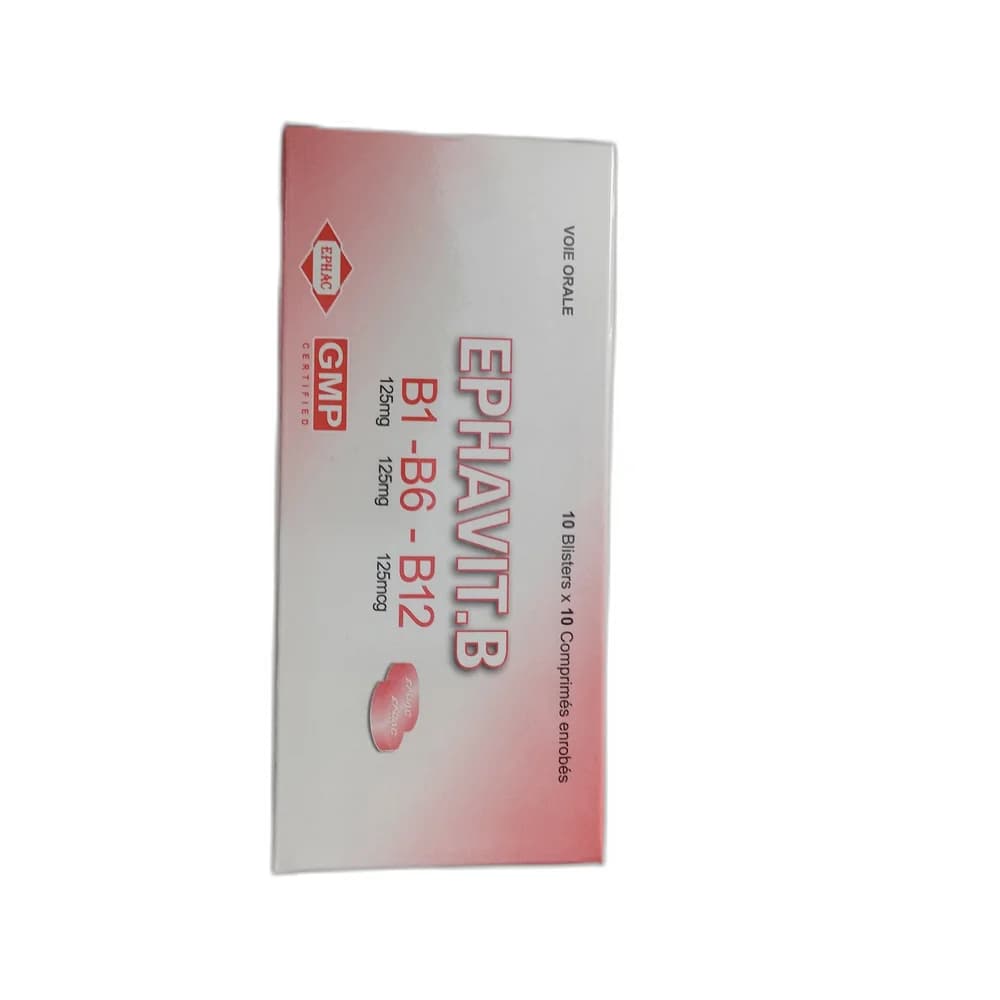 Ephavit B 125 mg / 125 mg / 125 mcg