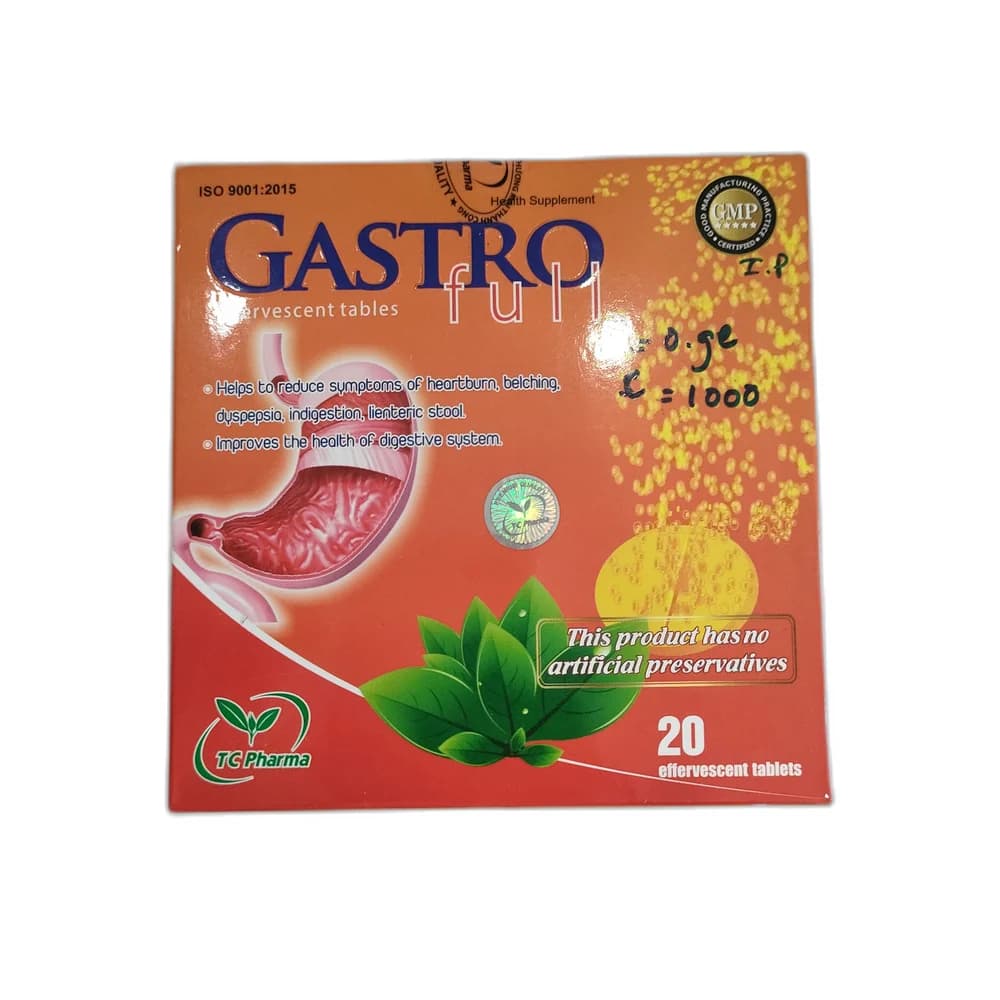 Gastro Full 20 mg / 60 mg / 10 mg