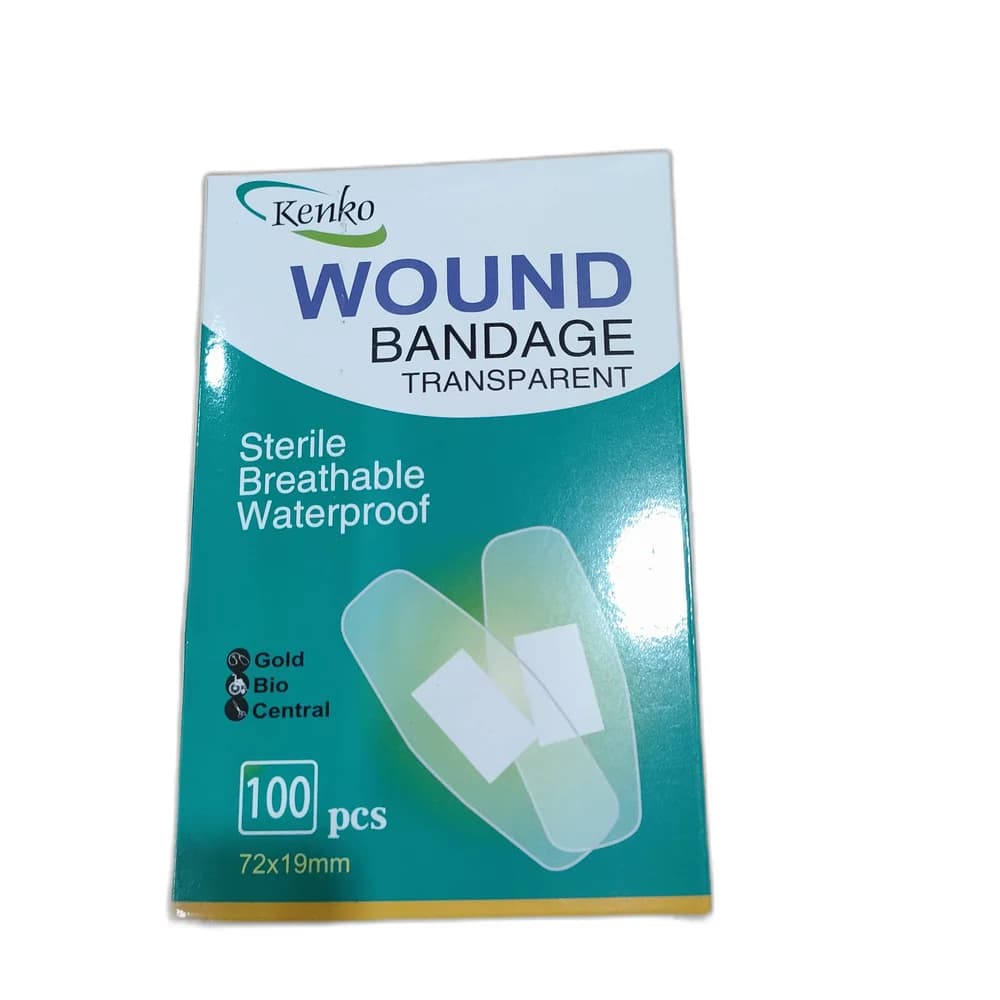 Kenko Wound Bandage Transparent 72 x 19 mm