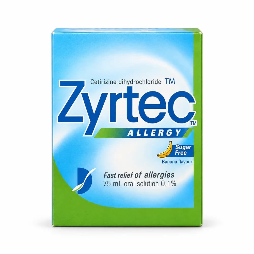 Zyrtec Cetirizine dihydrochloride 1 mg/mL