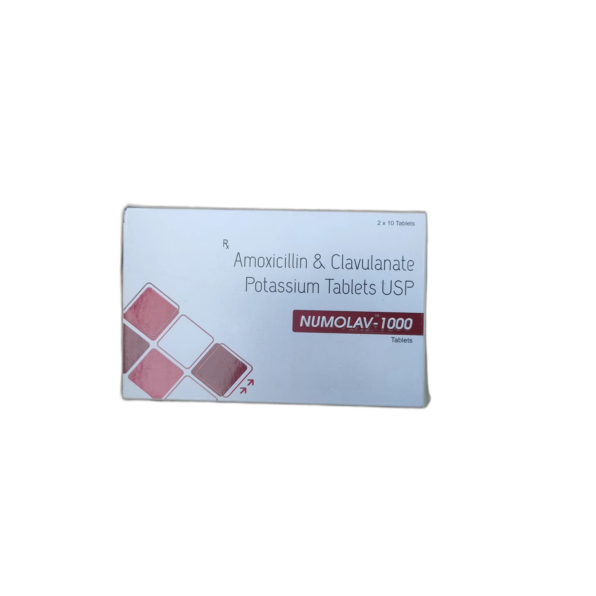 NUMOLAV 1000 875 mg / 125 mg