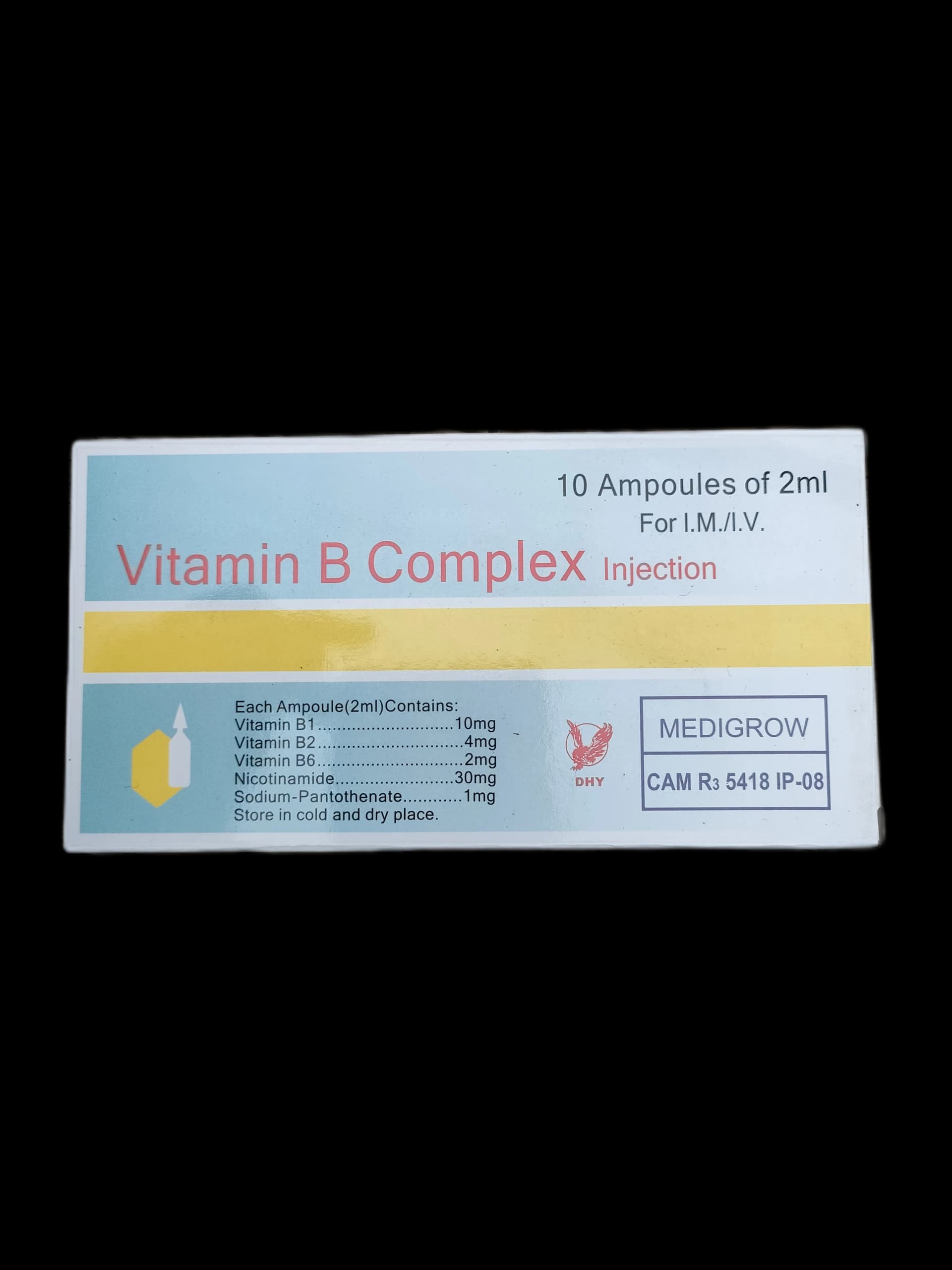 Vitamin B Complex Injection 2ml/ampoule