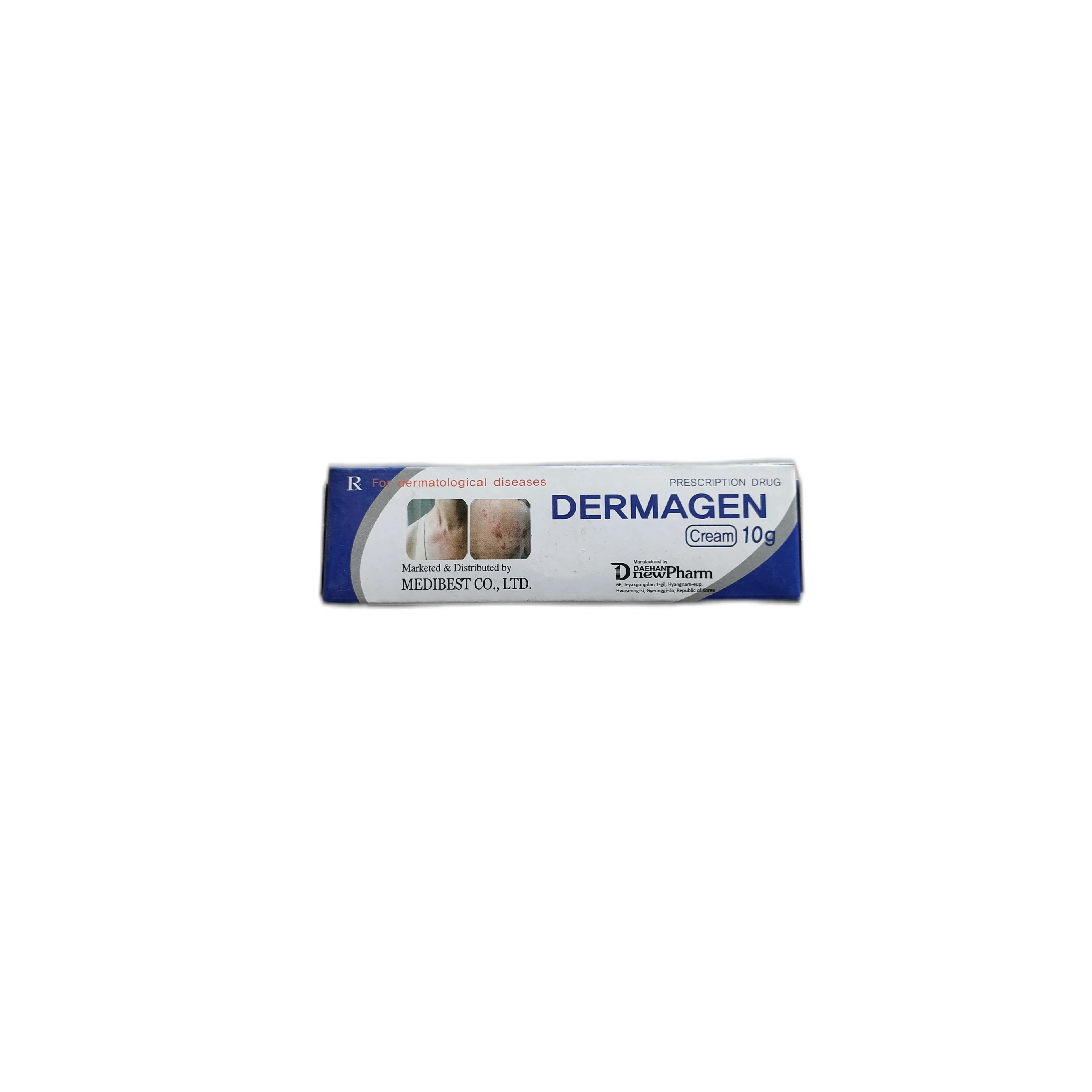 DERMAGEN Betamethasone 0.64mg + Gentamycin 1mg + Clotrimazole 10mg per gram - PONLEU DOUNG DARA PHARMACY