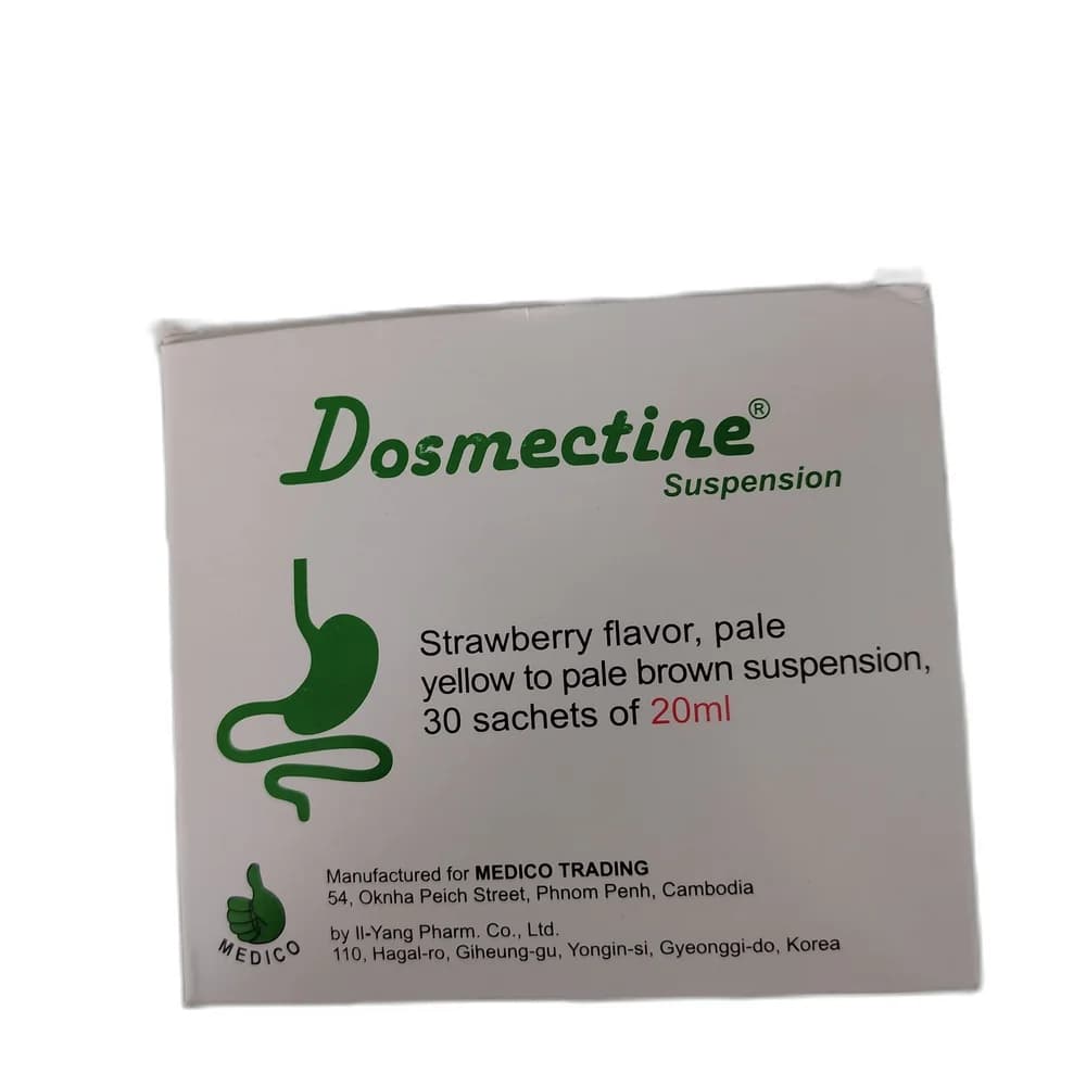 Dosmectine 3 g per 20 mL sachet