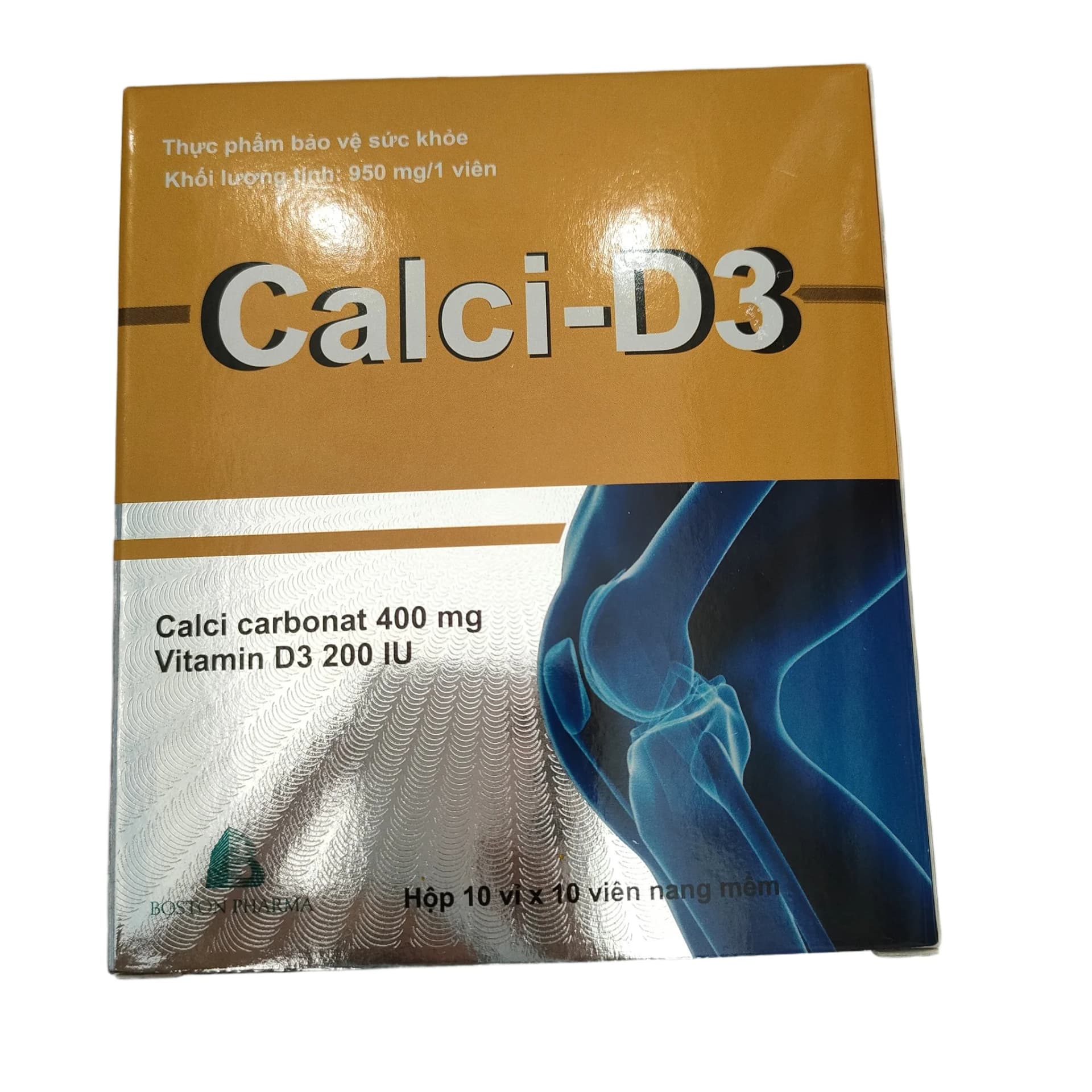 Calci-D3 Calcium Carbonate 400mg + Vitamin D3 200IU