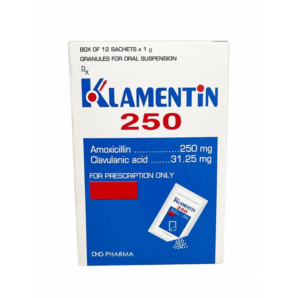 Klamentin 250 mg/31.25 mg